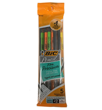 Pencil Mech 5 Pack 5Mm Bic