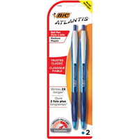 Image of BIC ATLANTIS, 2PK, BLUE -  1