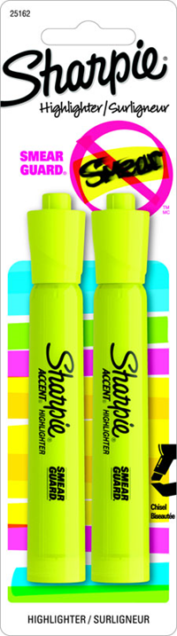 Sharpie 2Pk Large Highlighter