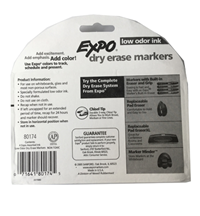 EXPO MARKERS, CHISEL TIP