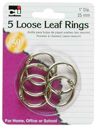 Rings Looseleaf 1"