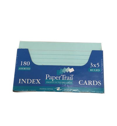 Cards Index Tray 3X5