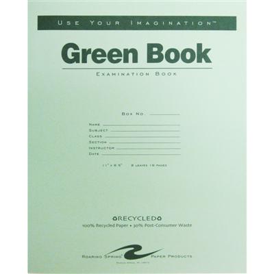 Green Book Examination Book
