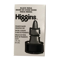 Ink India Blk W/P