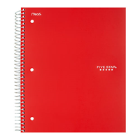 Mead 5Star 3Subject Notebook