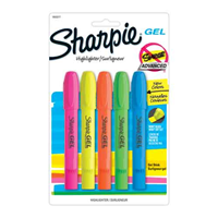 Sharpie Gel Highlighter 4Pk