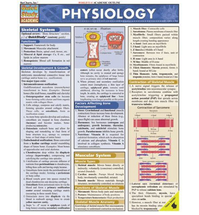 Physiology Chart