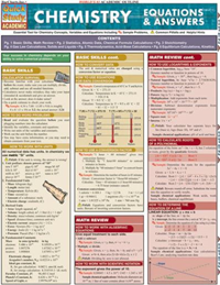 Chart Chem Equations/Ans