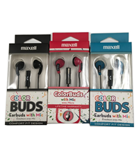 Maxell Color Buds W/ Mic
