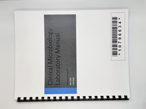 Image of Mlt 202 Clinical Microbiological Lab Manual