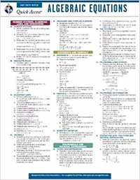 Image of Quick Access Algebraic Eq