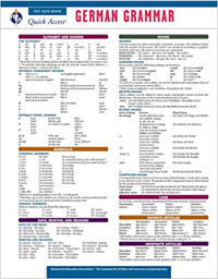 Image of Quick Access German Grammar