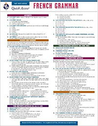 Image of Quick Access French Grammar