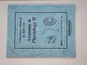 Image of Bio 234 Lab Manual ( Fall 2019 )