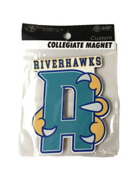 Riverhawks Letter Magnet 4X6