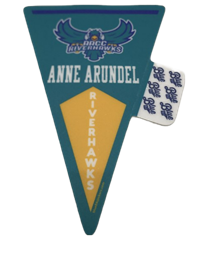 Hawks Pennant Sticker