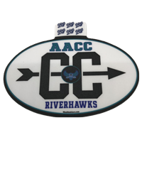 Hawks Cross Country Sticker