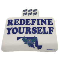 Redefine Yourself Hawks Sticker