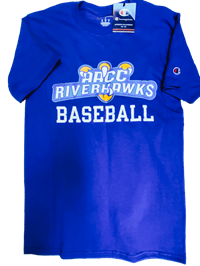 HAWKS BASEBALL SHORTSLEEVE GREY SM