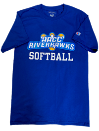 Hawks Softball Shortsleeve Royal-Sm