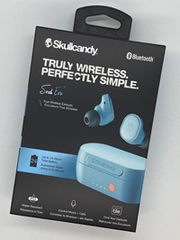 Skullcandy Sesh Evo Wireless Earbuds Bleached Blue