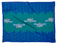 Image of RIVERHAWKS BLANKET-DBL SIDED -  1