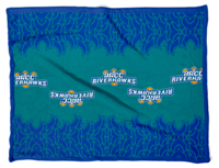 RIVERHAWKS BLANKET-DBL SIDED