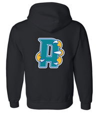 RIVERHAWKS 8BIT BLK HOOD