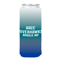 Riverhawks Ombre Slim Can Cooler