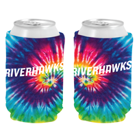 Riverhawks Tiedye Can Cooler