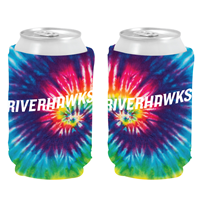 Riverhawks Tiedye Koozie