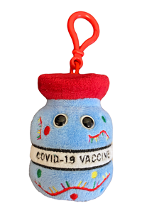 Vaccine For Covid Keychain