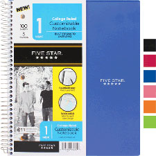 Mead 5Star, 1 Sub, Clearview Notebook (SKU 1087993113)