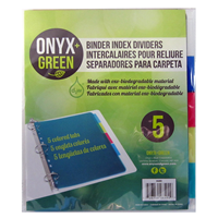 Onyx & Green Dividers