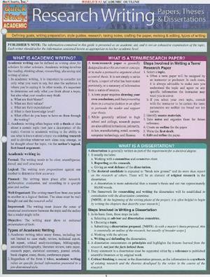 Image of Research Writing: Papers, Thesis & Dissertations