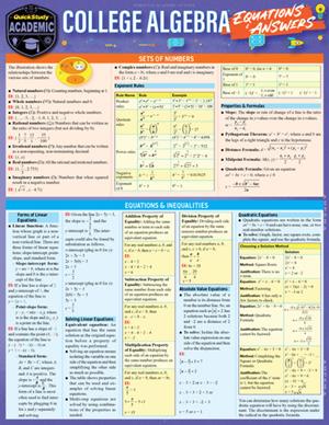 College Algebra: Equations & Answers