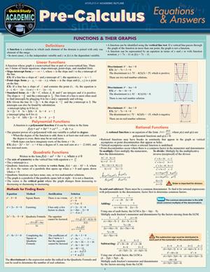 Precalculus: Equations & Answers