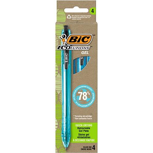 Bic Pen, Gelocity Rt, Ocean, 7Mm, Blue (SKU 1089993987) Bic Pen, Gelocity Rt, Ocean, 7Mm, Blue - main view