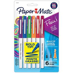 Image of Flair Bold Asst, 6Pk