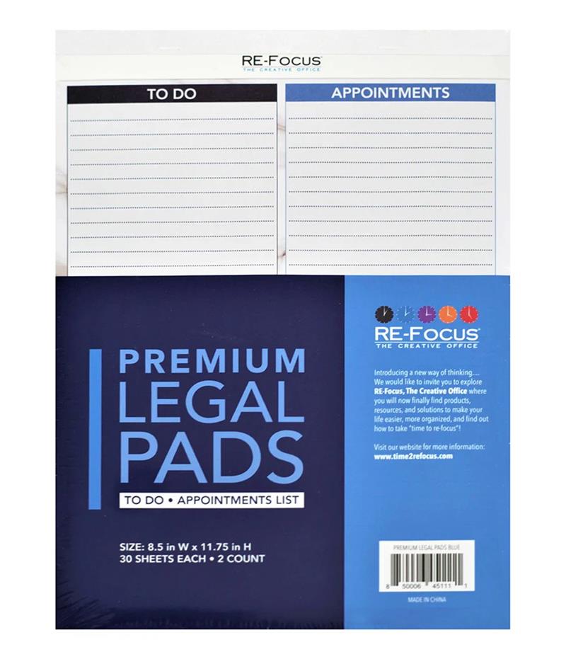 Legal Pad-Refocus (SKU 1090271488) Legal Pad-Refocus - main view