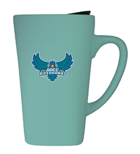 16oz RIVERHAWK CERAMIC MUG W/ LID