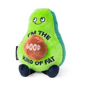 Image of Punchkins "I'm The Good Kind Of Fat" Avocado Plush