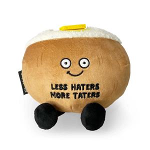 Image of Punchkins "Less Haters More Taters" Baked Potato Plush