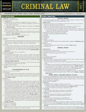 Image of Criminal Law