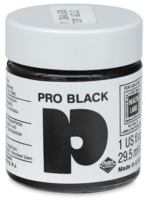 Image of DALER ROWNEY PRO BLACK INK, 1oz