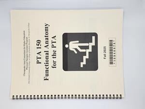 Image of Pta 150 Course Workbook, Fall 2025