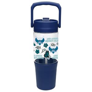 WINTHROP SPORT BOTTLE W/ ALL OVER AACC - blue (SKU: 1094324351) WINTHROP SPORT BOTTLE W/ ALL OVER AACC - blue