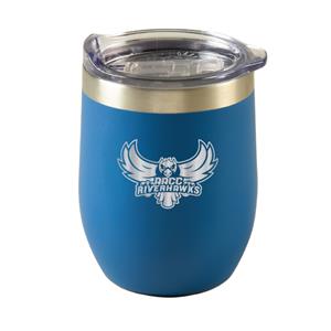 Image of 16oz TO GO TUMBLER W/ ETCHED RIVERHAWK
