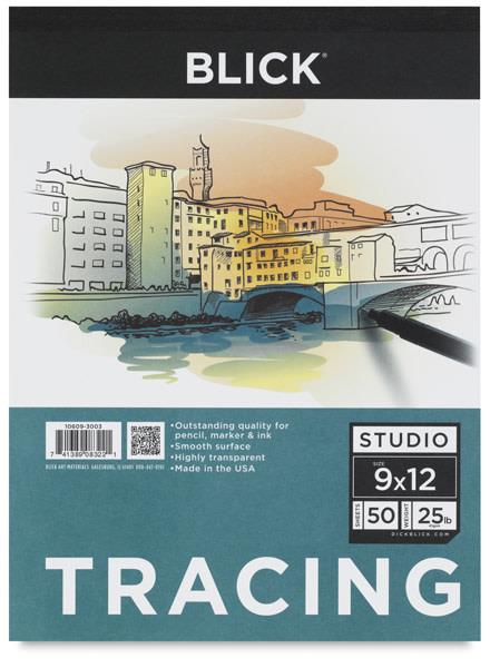 Blick Translucent Tracing Paper, 50Shts (SKU 1094581095) Blick Translucent Tracing Paper, 50Shts - main view