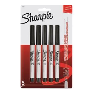 Image of Sharpie, Ultra Fine, Pk Of 5